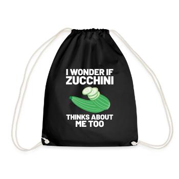 Virtual Reality VR Gift - Drawstring Bag - black - Front