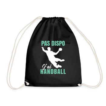 J'ai Handball Humour - Sac de sport léger - noir - Devant