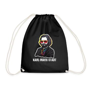Le communisme a quitté le marxisme Karl Marx - Sac de sport léger - noir - Devant