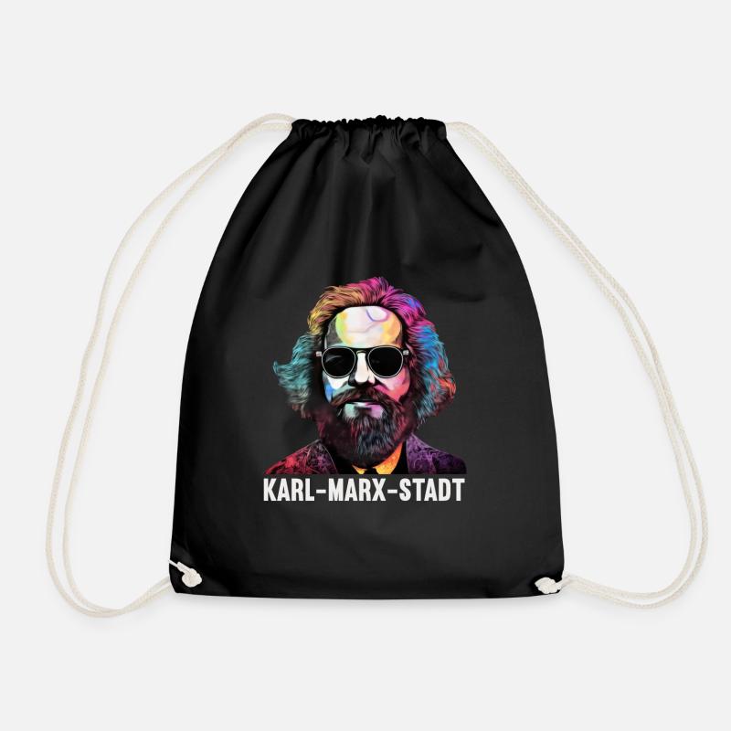 Kommunismus Links Marxismus Karl Marx - Turnbeutel - Schwarz