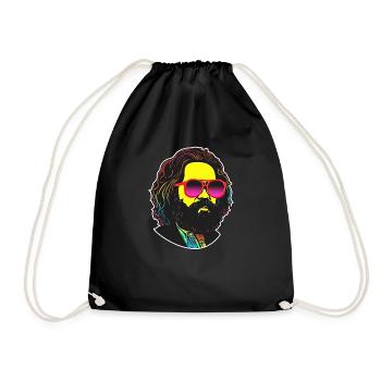 Communism Left Marxism Karl Marx - Drawstring Bag - black - Front
