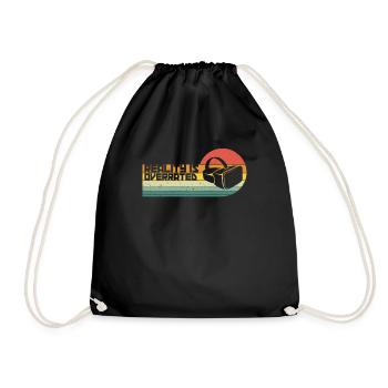Cadeau VR de réalité virtuelle - Sac de sport léger - noir - Devant