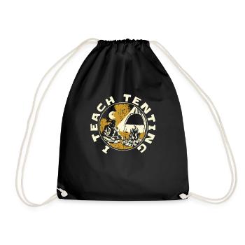 Scout Funny - Drawstring Bag - black - Front