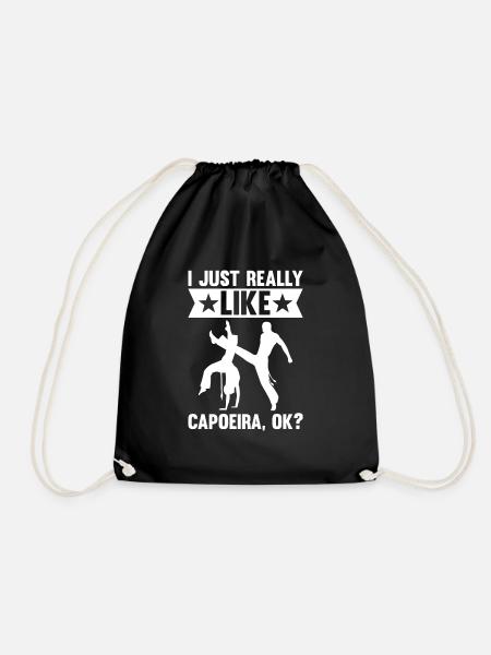 I Just Really Like Capoeira Ok - Turnbeutel - Schwarz