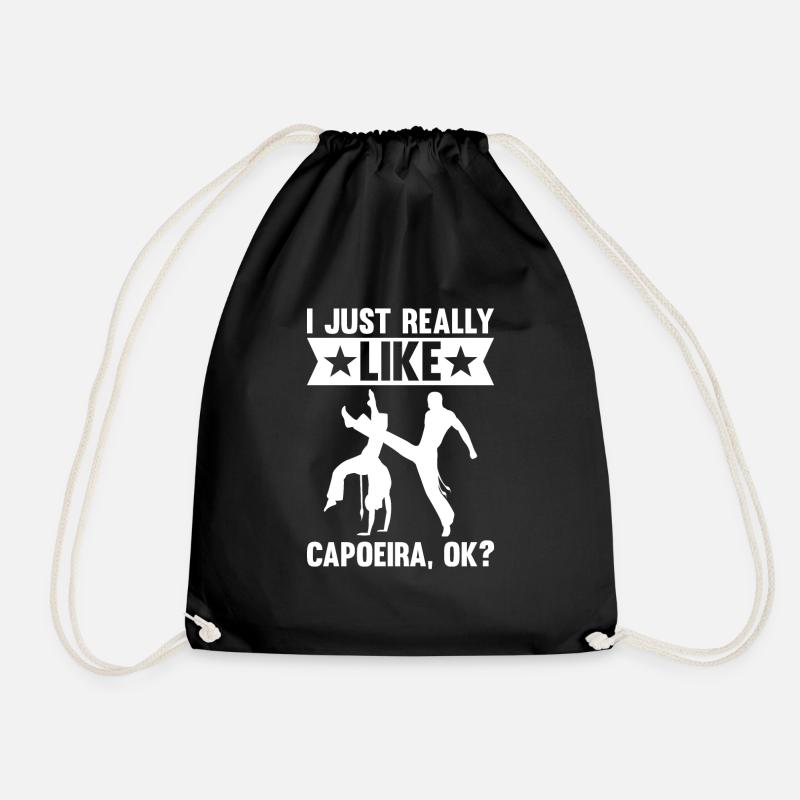 I Just Really Like Capoeira Ok - Turnbeutel - Schwarz