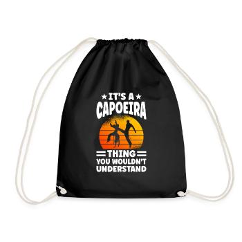It's A Capoeira Thing You Wouldn't Understand - Drawstring Bag - black - Front