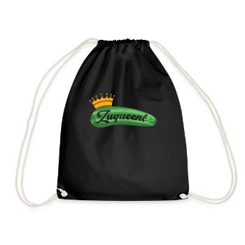 Zucchini - Turnbeutel - Schwarz - Vorne