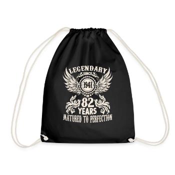 Drôle de chemise d’anniversaire pour 83 ans - Sac de sport léger - noir - Devant