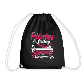 Pilates Pilates-Training Fitness - Turnbeutel - Schwarz - Vorne