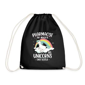 Pharmacist - Drawstring Bag - black - Front