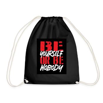 Soi toi même - Sac de sport léger - noir - Devant