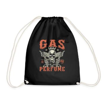 Le gaz est mon parfum - Sac de sport léger - noir - Devant