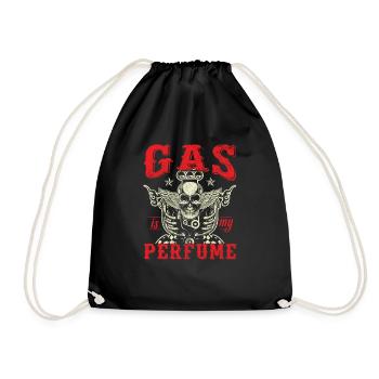 Le gaz est mon parfum - Sac de sport léger - noir - Devant