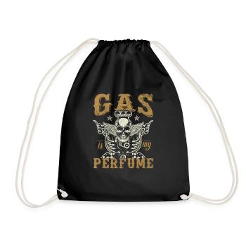 Le gaz est mon parfum - Sac de sport léger - noir - Devant