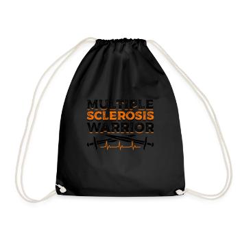Guerriers de la sclérose en plaques pour la conscience de la SEP - Sac de sport léger - noir - Devant