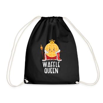 Waffle Queen - Sac de sport léger - noir - Devant