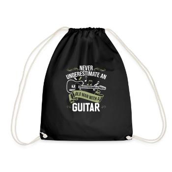 Accessoires de guitare - Sac de sport léger - noir - Devant