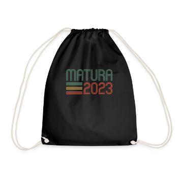 Matura Jeunes Filles Femmes et Hommes Matura 2023 - Sac de sport léger - noir - Devant