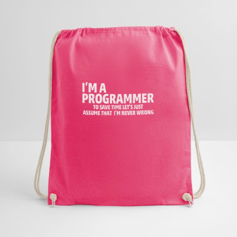 Informatik Admin Programmierer IT-Programmierer Turnbeutel