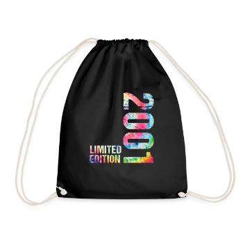 18 JAHRE 18. GEBURTSTAG LIMITED EDITION 2001 - Turnbeutel - Schwarz - Vorne