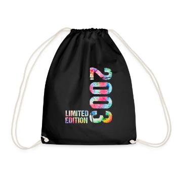 18 JAHRE 18. GEBURTSTAG LIMITED EDITION 2003 - Turnbeutel - Schwarz - Vorne