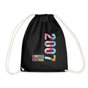 18 JAHRE 18. GEBURTSTAG LIMITED EDITION 2007 - Turnbeutel - Schwarz - Vorne