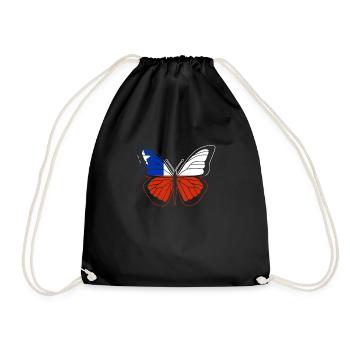 Chile - Turnbeutel - Schwarz - Vorne