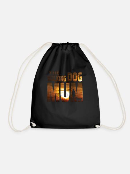 Hund Golden Retriever Hundebesitzer - Turnbeutel - Schwarz