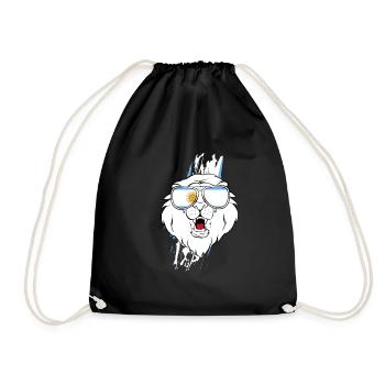 Argentina - Drawstring Bag - black - Front