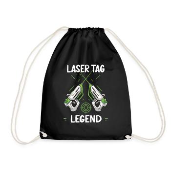 Meilleur jeu Laser Tag Boy Party Indoor Lasertag Game Play - Sac de sport léger - noir - Devant