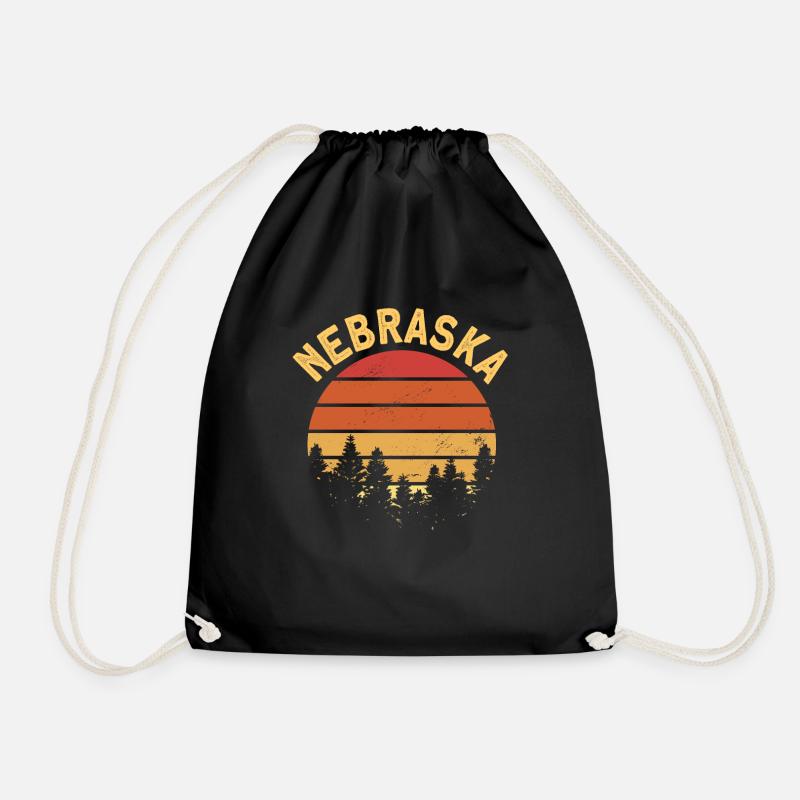Nebraska - Sac de sport léger - noir