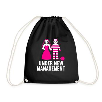 Bachelor party rumbling bachelor party - Drawstring Bag - black - Front