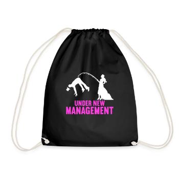 Bachelor party rumbling bachelor party - Drawstring Bag - black - Front