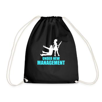 Bachelor party rumbling bachelor party - Drawstring Bag - black - Front