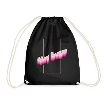 Hey Sugar - Drawstring Bag - black - Front