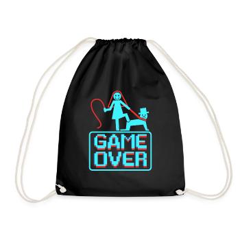 Bachelor party rumbling bachelor party - Drawstring Bag - black - Front