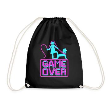Bachelor party rumbling bachelor party - Drawstring Bag - black - Front