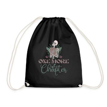 Juste un chapitre de plus Livre Ver Dicton - Sac de sport léger - noir - Devant