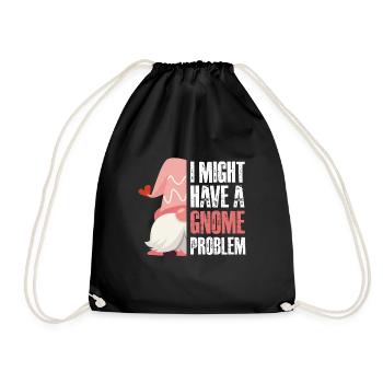 J’ai peut-être un problème de gnome - Sac de sport léger - noir - Devant