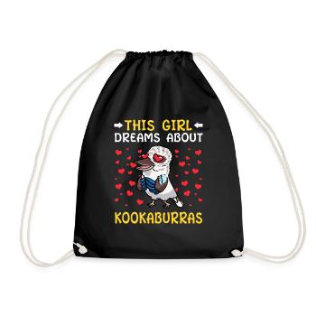 Laughing Hans Vogel Jägerliest - Sac de sport léger - noir - Devant