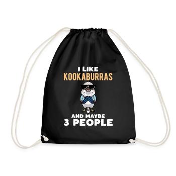 Laughing Hans Vogel Jägerliest - Sac de sport léger - noir - Devant