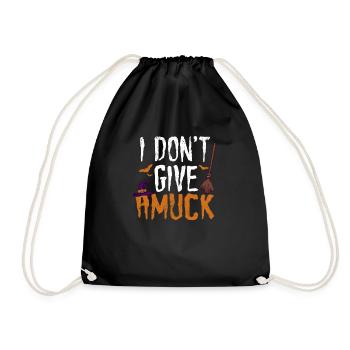Je n’abandonne pas, drôle de chapeau de sorcière d’Halloween - Sac de sport léger - noir - Devant