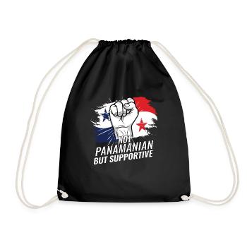 Pas panaméen mais favorable au Panama - Sac de sport léger - noir - Devant