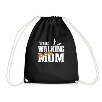 Dogs German Wirehaired Dog Owners - Drawstring Bag - black - Front