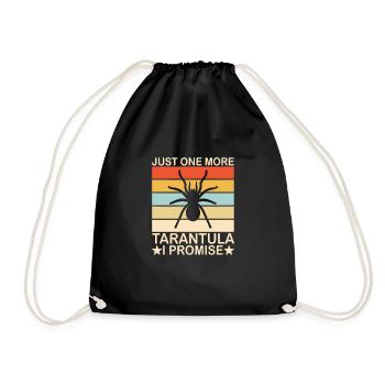 Spider Web Tarantula Arachnid Spider Lover - Drawstring Bag - black - Front
