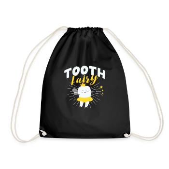Tooth Fairy Lover Funny Halloween Party Dentiste - Sac de sport léger - noir - Devant