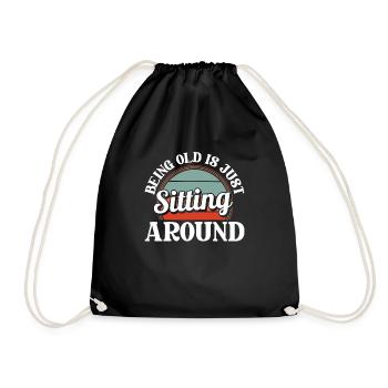 Humour noir - Sac de sport léger - noir - Devant