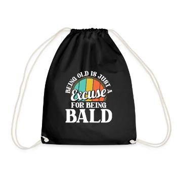 Humour noir - Sac de sport léger - noir - Devant