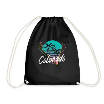 colorado - Turnbeutel - Schwarz - Vorne