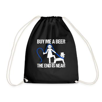 Enterrement de vie de garçon grondant enterrement de vie de garçon - Sac de sport léger - noir - Devant